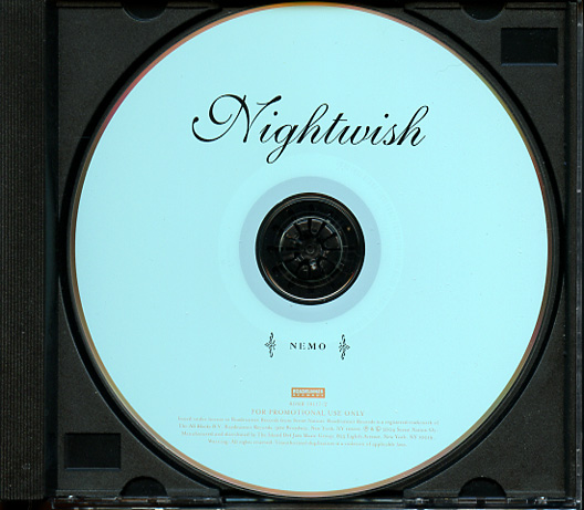 Nightwish - Nemo CD Single Promo Reference Discography