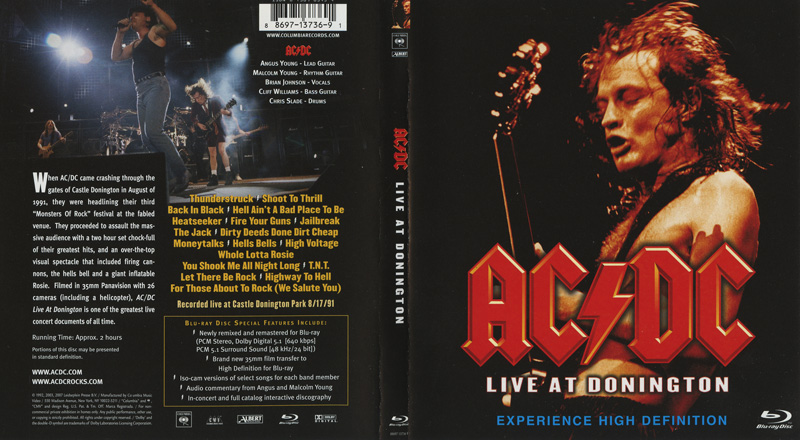 Ac DC live in Donington Konzert